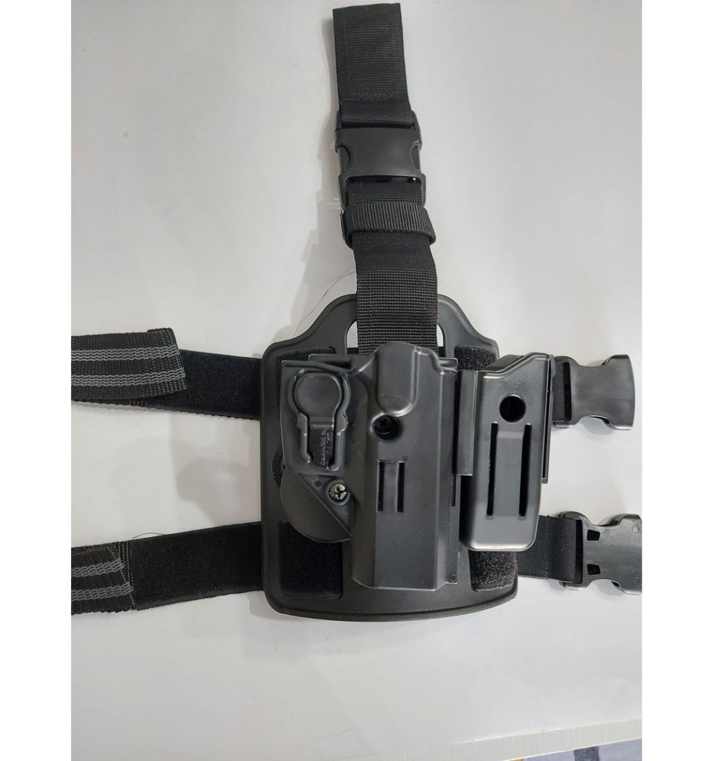 Acar Polimer Bacak Kılıfı Şarjörlü Siyah